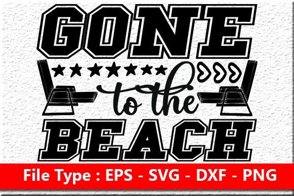 Beach Quote Design for Crafts and Graphics