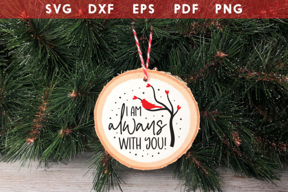 I Am Always with You SVG - Ornament SVG for Crafts and Graphics
