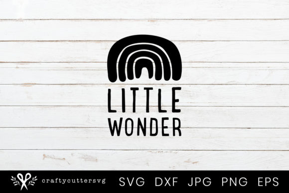 Little Wonder, Quote Clipart for Crafts and Graphics