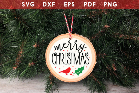 Merry Christmas SVG Design for Crafts and Graphics