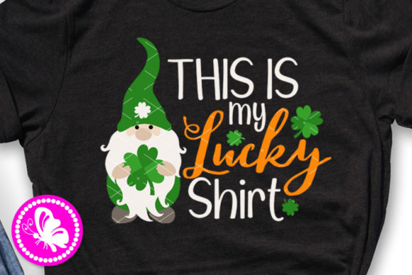 This is My Lusky Shirt Irish Quote Lucky – A Graphic Design Asset for Crafts
